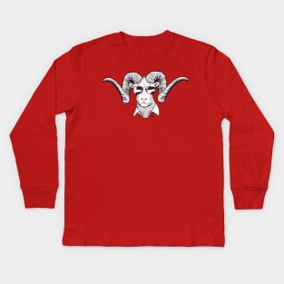 Sunglasses Cool Ram Aries Kids Long Sleeve T-Shirt